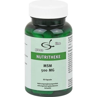 MSM 500 mg capsules 60 stuks.