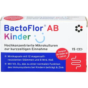 BACTOFLOR AB Capsule rigide per bambini 15 pz.