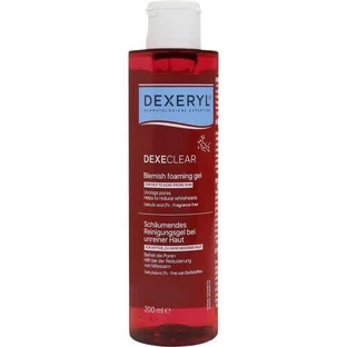 DEXERYL DEXECLEAR Gel de curățare spumant pentru pielea impură 200 ml