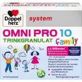 DOPPELHERZ Omni Pro 10 family system drinking granules 20 pcs.