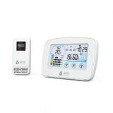 Set Digitale thermometer en hygrometer met externe draadloze zenderbediening, Airbi