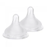 Premium silicone teat set, size XL, +7 months, Spectra