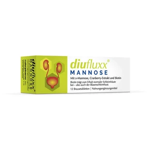 DIUFLUXX Mannose Brausetabletten 12 St.