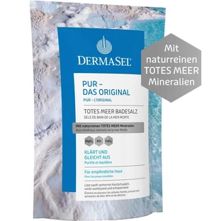 DERMASEL Totes Meer Badesalz Pur 500 g