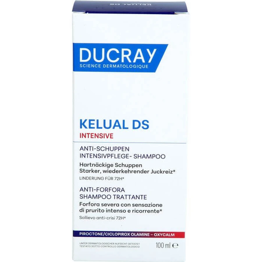 DUCRAY KELUAL DS intensive anti-dandruff shampoo 100 ml