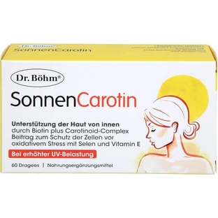 DR.BÖHM ZonneCaroteen Omhulde Tabletten 60 Capsules