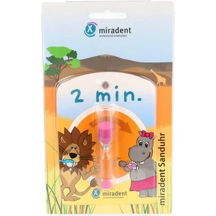 Cepillo de dientes infantil MIRADENT reloj de arena 1 ud.