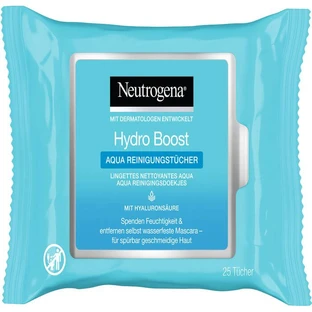 NEUTROGENA Hydro Boost Aqua cleansing wipes 25 pcs.