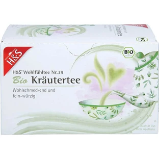 H&S Organic Herbal Tea Filter Bag 30 g