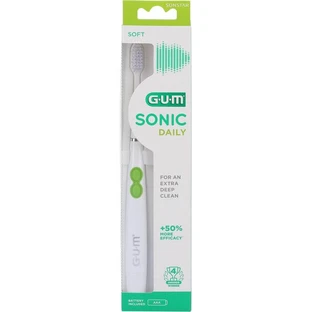 GUM SONIC DAILY sonic toothbrush white 1 pc.