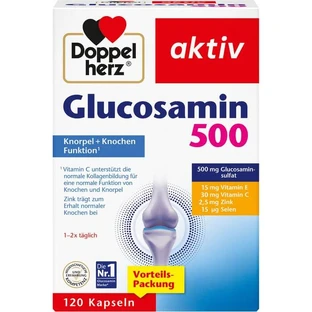 DOPPELHERZ Glucosamin 500 Kapseln 120 St.