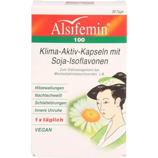 ALSIFEMIN 100 Climate-Active with Soy 1x1 Capsules 30 Capsules