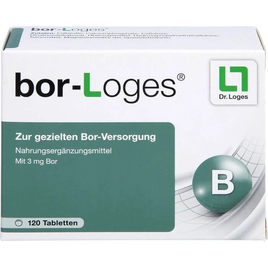 BOR-LOGES Tablete 120 Capsule