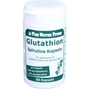 GLUTATIÓN 200 mg+Espirulina Cápsulas 60 Cápsulas