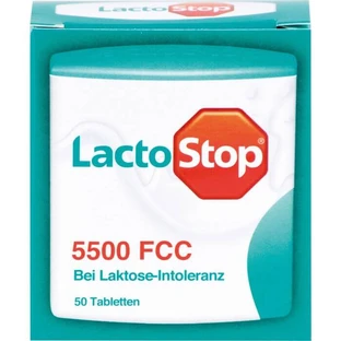 LACTOSTOP 5.500 Tablete FCC click dispenser 50 buc.