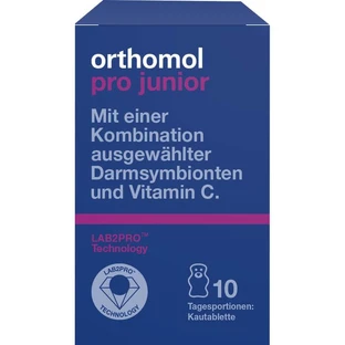 ORTHOMOL pro junior comprimidos masticables 10 uds.