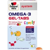 DOPPELHERZ Omega-3 Gel-Tabs familie Erdb.Cit.systeem 60 St.