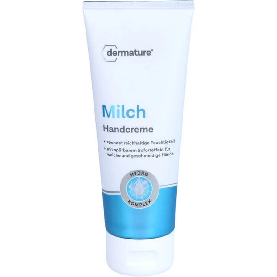 DERMATURE Crème pour les mains au lait 75 ml