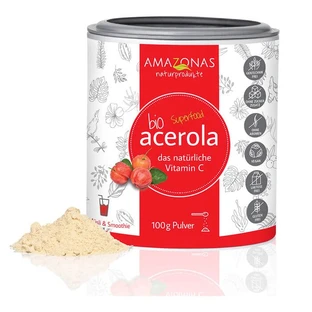 ACEROLA 100% orgánico puro natural vitamina C en polvo 100 g