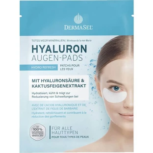 DERMASEL Dode Zee Hyaluron Oogkompressen 1 P
