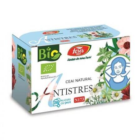 Anti-Stress-Öko-Tee N173, 20 Portionsbeutel, Fares