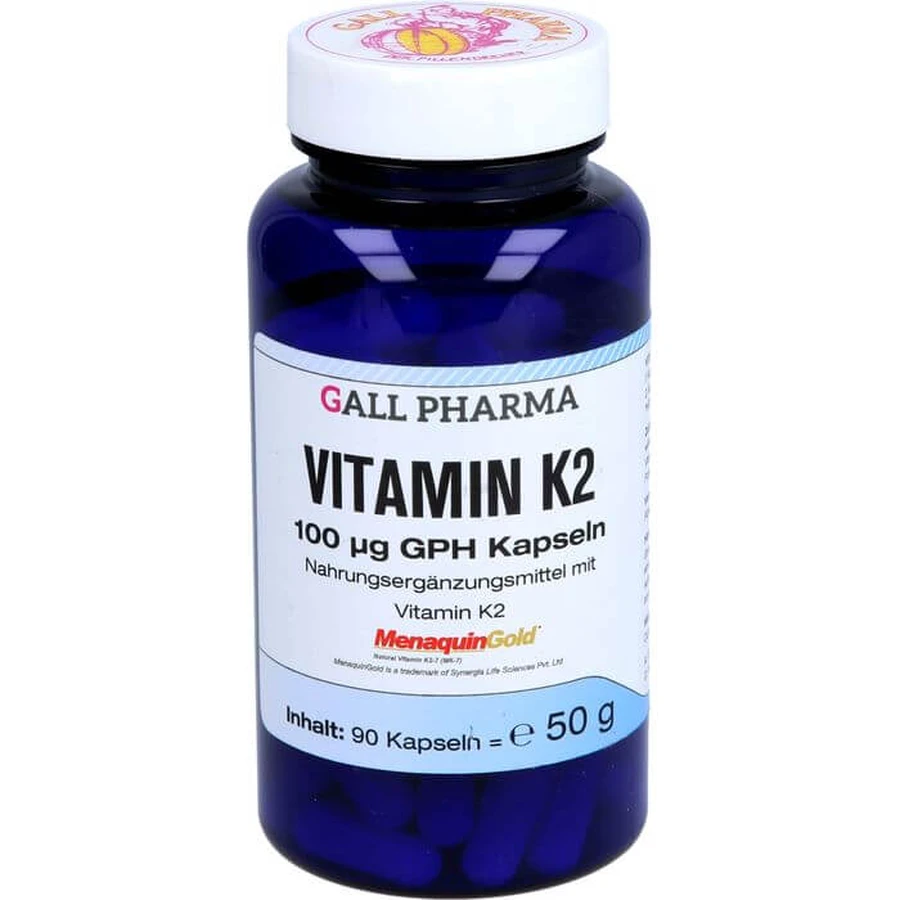 VITAMINE K2 100 µg GPH Capsules 90 Capsules