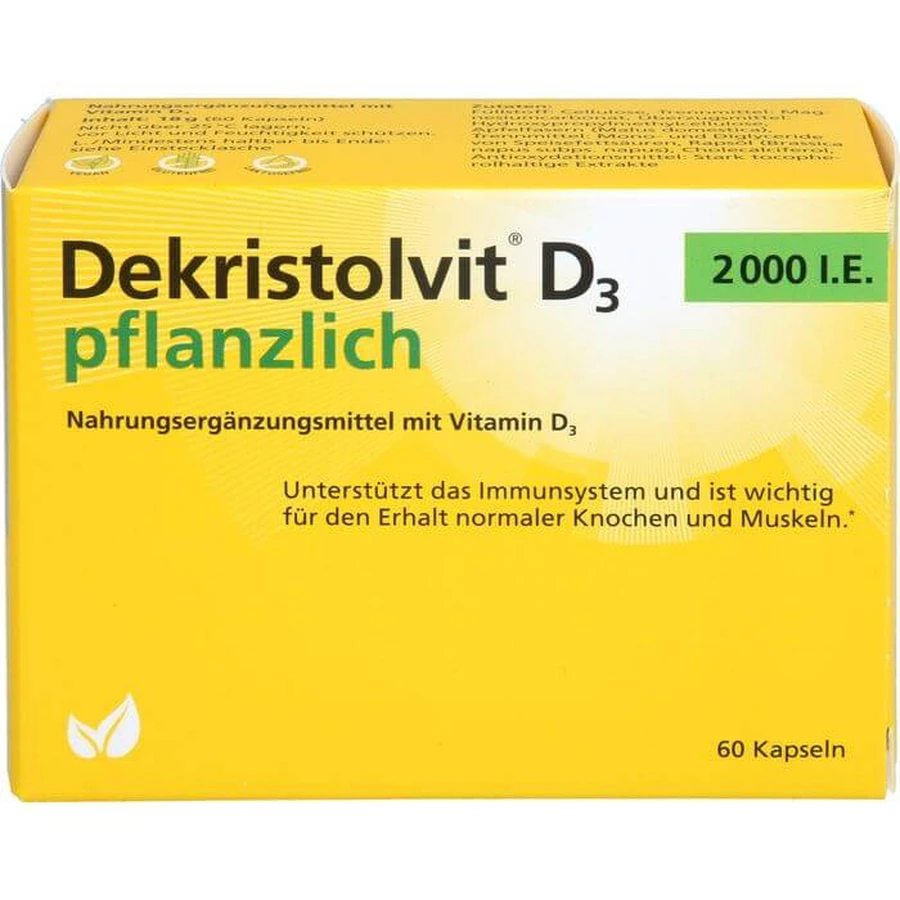 DEKRISTOLVIT D3 2000 U.I. capsule vegetale 60 Capsule