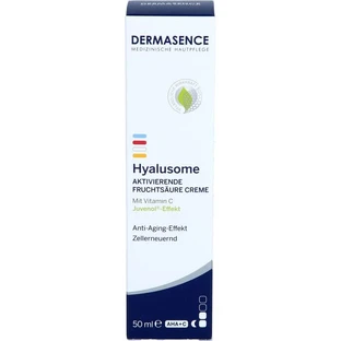 DERMASENCE Hyalusome cremă activă cu acid de fructe 50 ml