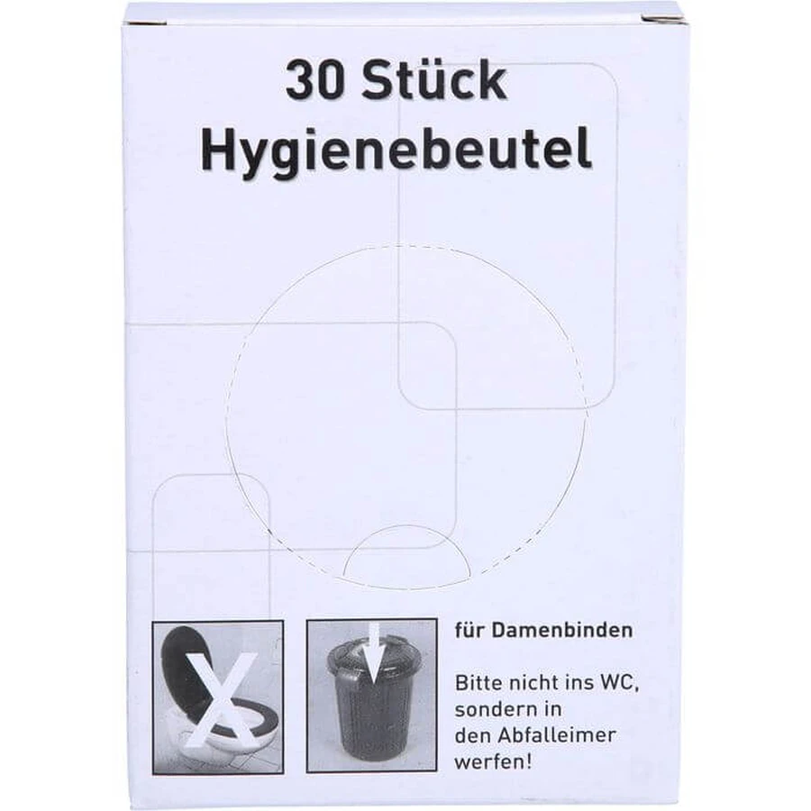 HYGIENE BAG PE dispenser doos 30 stuks.