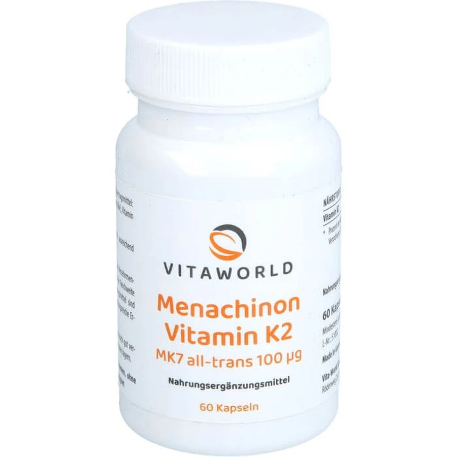 MENACHINON Vitamina K2 100 µg Capsule 60 Capsule