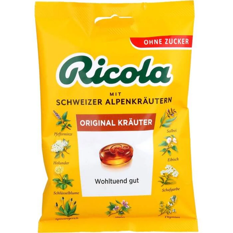 RICOLA o.Z.Beutel herbal candies 75 g