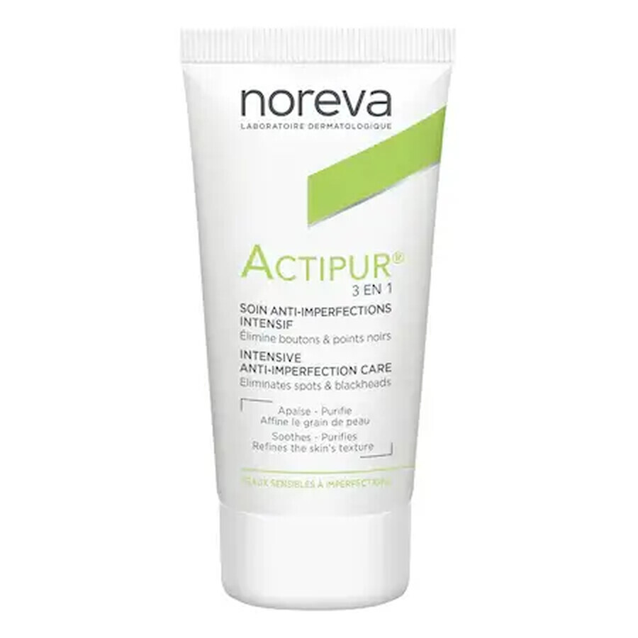 Actipur 3 in 1 crema intensiva anti-imperfezioni, 30 ml, Noreva
