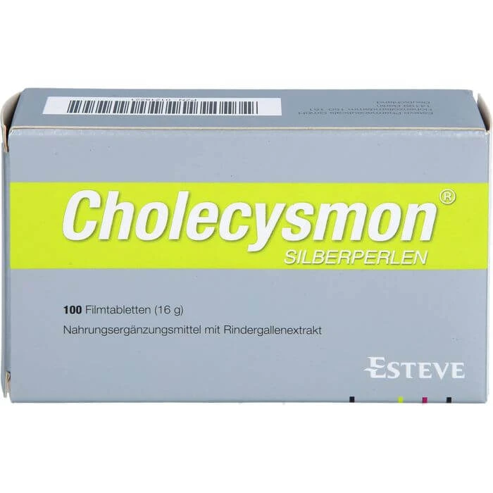 CHOLECYSMON zilveren kralen 100 st.