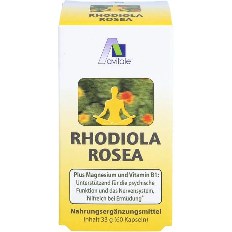 RHODIOLA ROSEA 200 mg capsules 60 st.