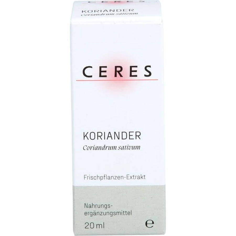 CERES Coriandru Coriandrum sativum Extract picături 20 ml