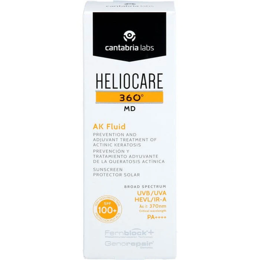 HELIOCARE 360° AK Fluid SPF 100+ 50 ml: ceny i cechy