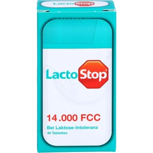 LACTOSTOP 14.000 FCC Compresse Dispenser 40 pz.