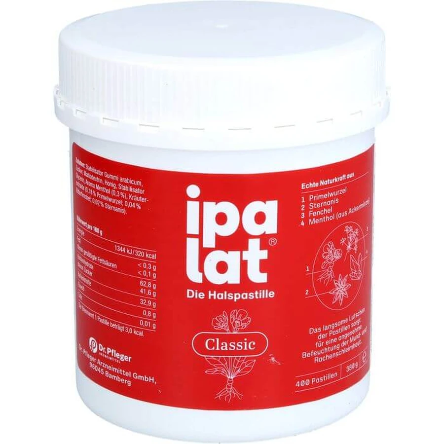 IPALAT pastiglie per la gola classic 400 pz.