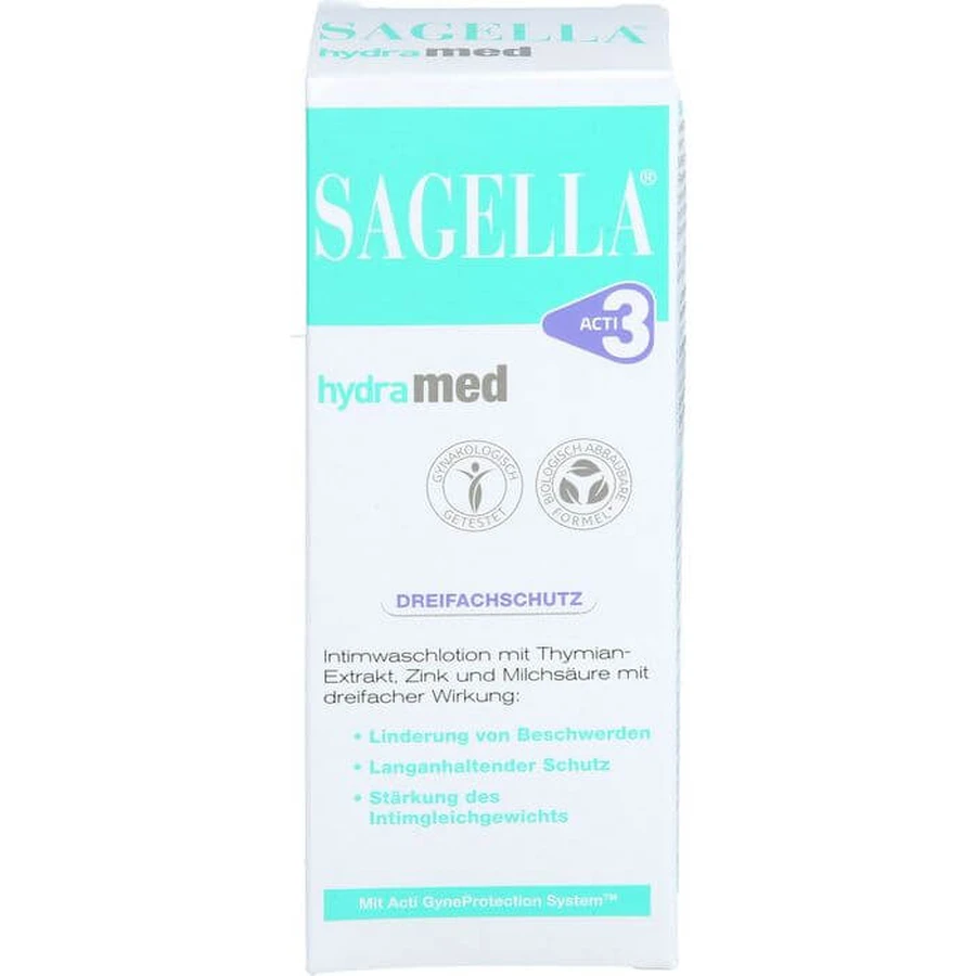 SAGELLA hydramed intimate wash lotion 100 ml