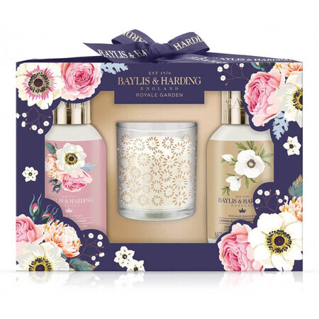 BH Set 3 pièces RG193PCAN - Bougie 60g/Crème de douche 100ml/Savon liquide 100ml