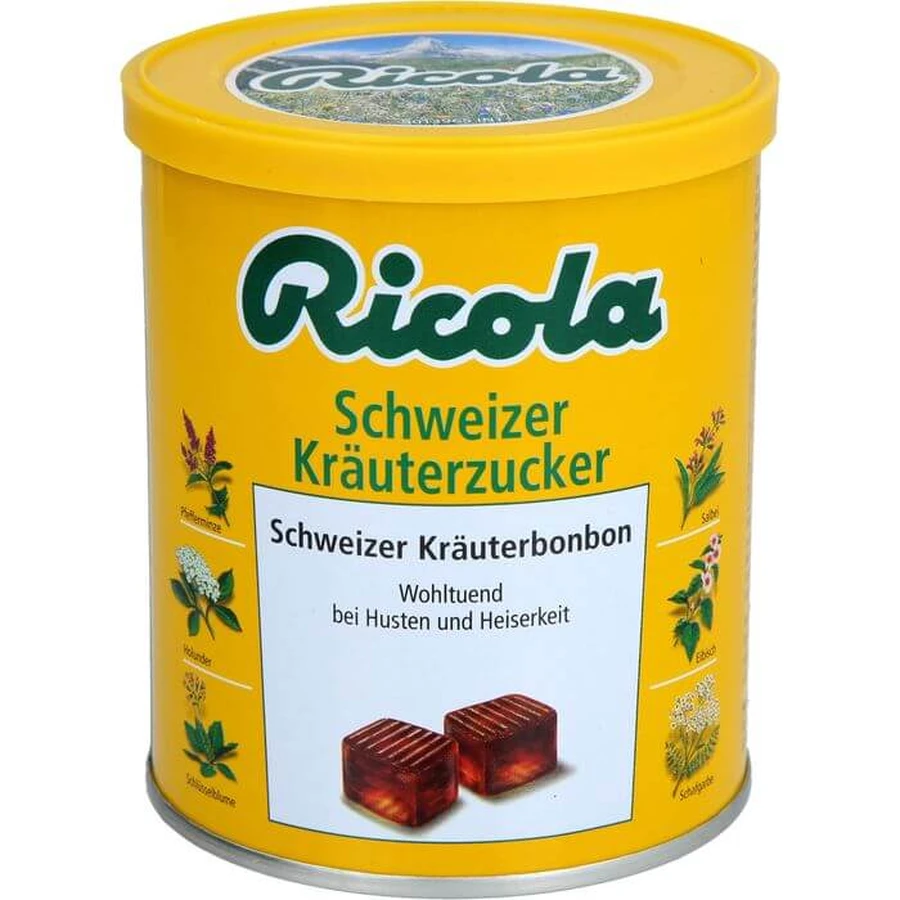 RICOLA m.Z.Dose cukierki ziołowe 250 g: ceny i cechy
