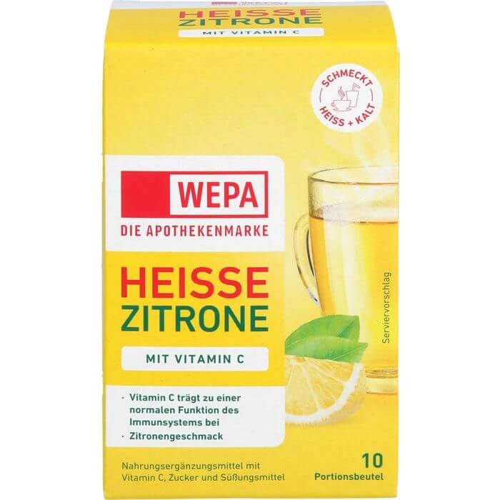 WEPA warme citroen+vitamine C poeder 100 g