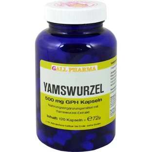 YAMSWURZEL 500 mg GPH Capsule 120 Capsule