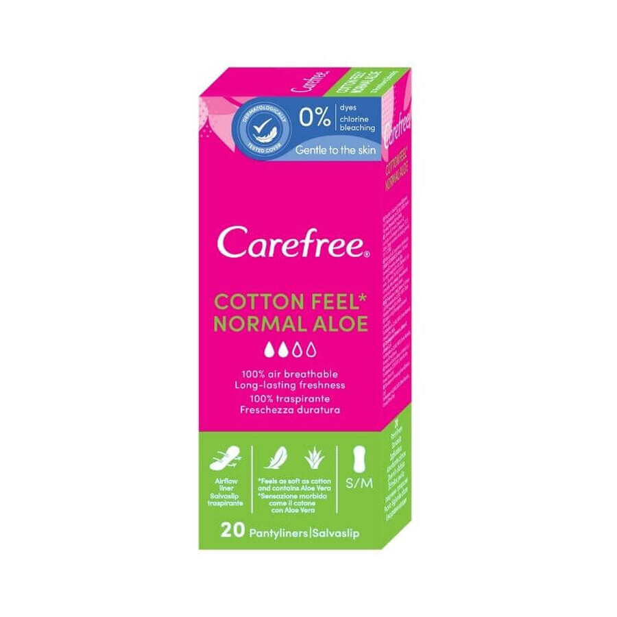 Carefree Aloe Vera Daily Absorbent x 20 Stk.