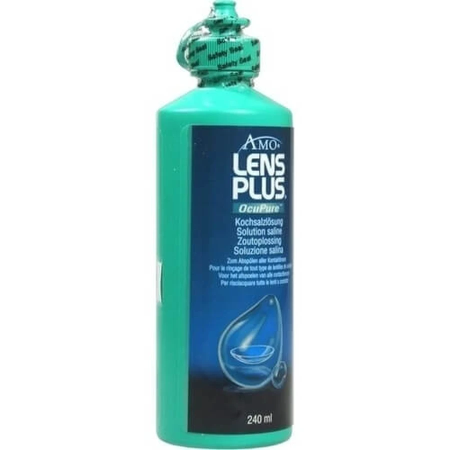 LENS PLUS Ocupure solución salina 240 ml