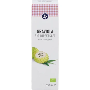 GRAVIOLA 100% biologisch direct sap 330 ml
