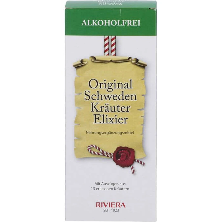 RIVIERA Original Zweedse Kruiden Elixir alcoholvrij 500 ml