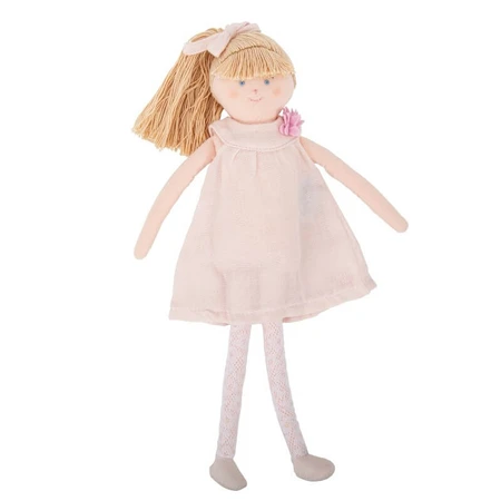 Katoenen pop - Pastel roze - Trousselier