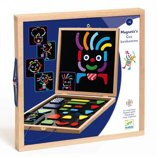 Geobonhomme game with magnets Djeco