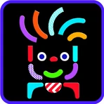 Geobonhomme game with magnets Djeco